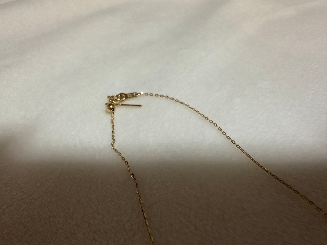 エテ　K18YG ミラーカットチェーン ネックレス