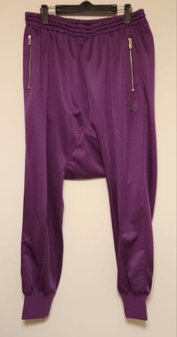 Needles サルエルパンツ/ L パープル