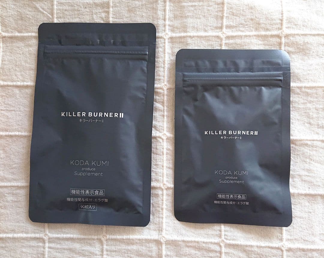 KILLER BURNER II KODA KUMI 90粒入,45粒入り
