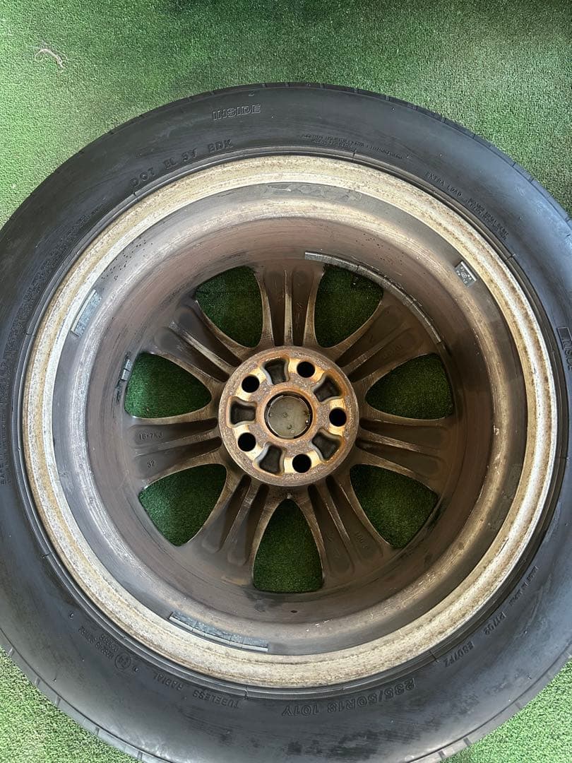 レクサス LS600h LS460 純正18インチホイールセット