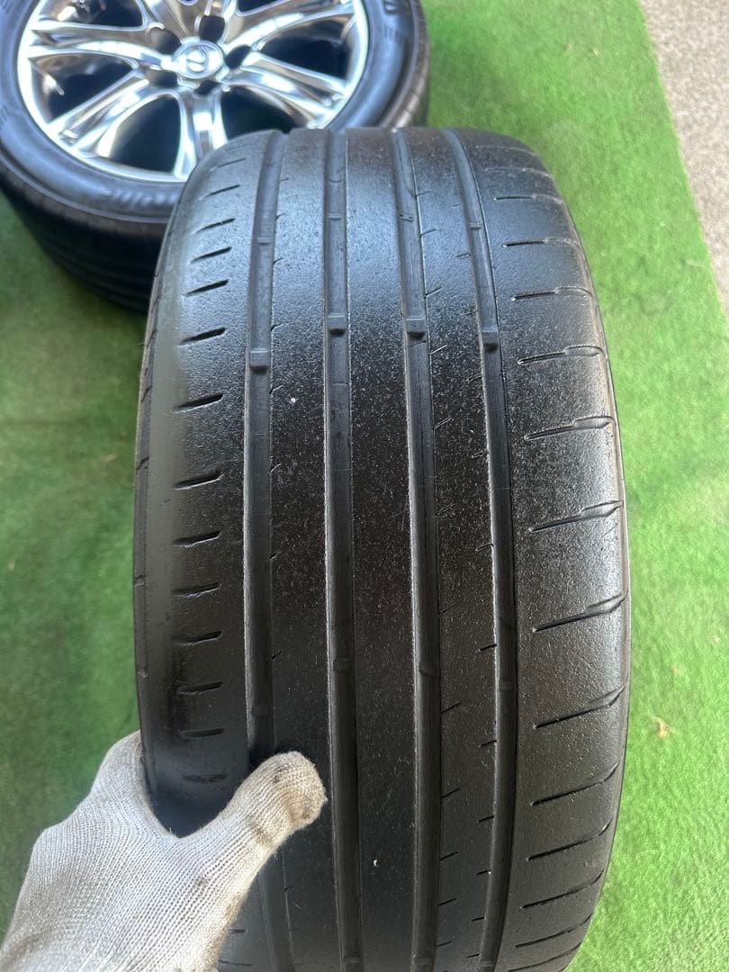 レクサス LS600h LS460 純正18インチホイールセット