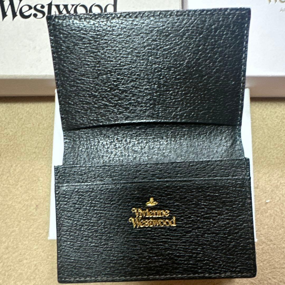 ヴィヴィアンウエストウッド　ビジネスカード入れ　名刺入れ　カードケース　黒