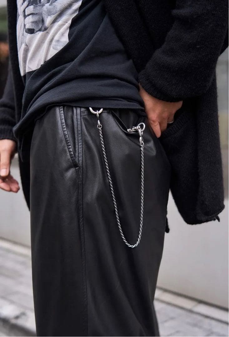 ラウンジリザード　シルバーウォレットチェーン　全長56.8cm