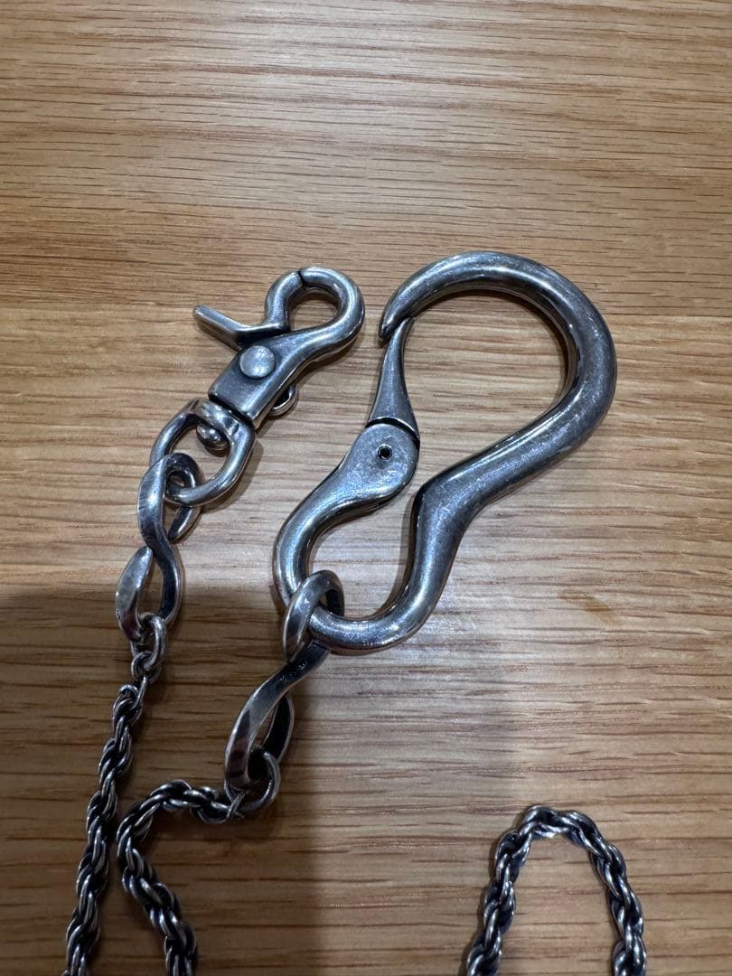 ラウンジリザード　シルバーウォレットチェーン　全長56.8cm