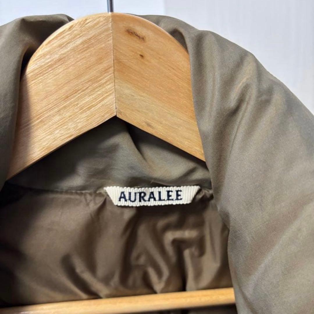 ジャケット・アウター auralee finx polyester chamby down coat