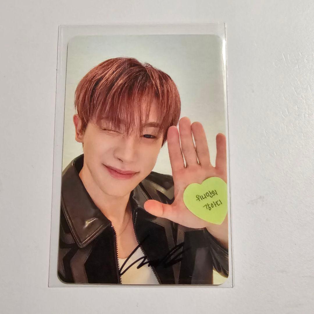 WONHO ウォノ SYNDROME APPLEMUSIC 対面 サイン トレカ