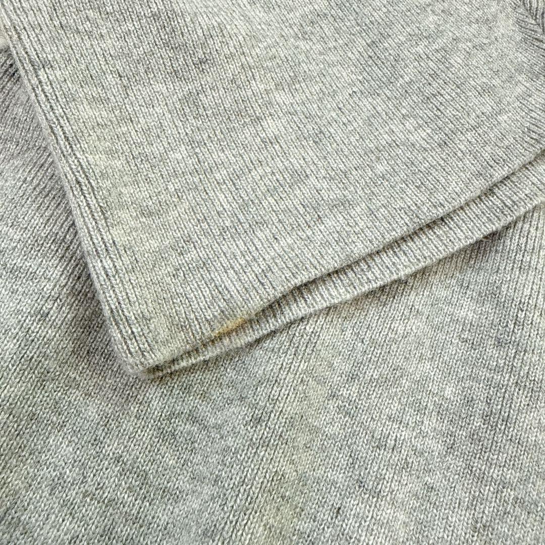 ピンキーアンドダイアン　レイヤードニットワンピース　カシミヤ混　グレー　38