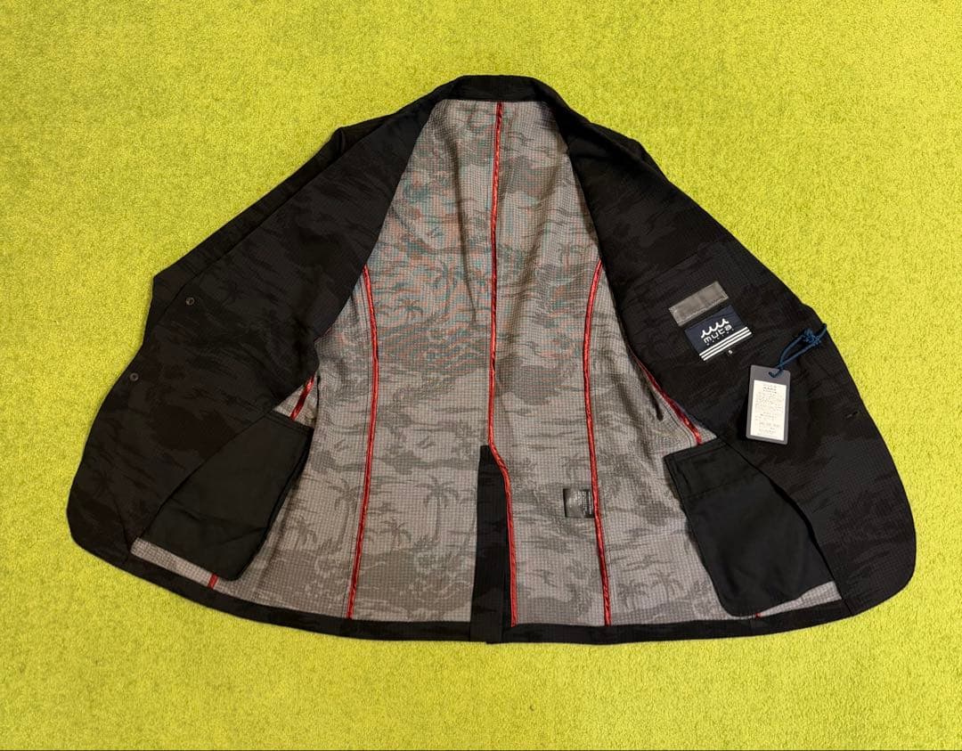 定価49,500円 muta アカンサス×ムータマリン テーラードジャケット5黒