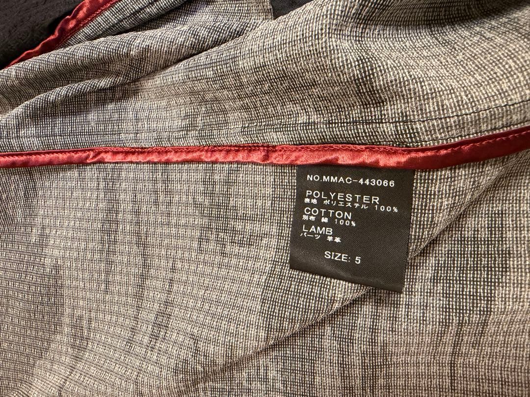 定価49,500円 muta アカンサス×ムータマリン テーラードジャケット5黒