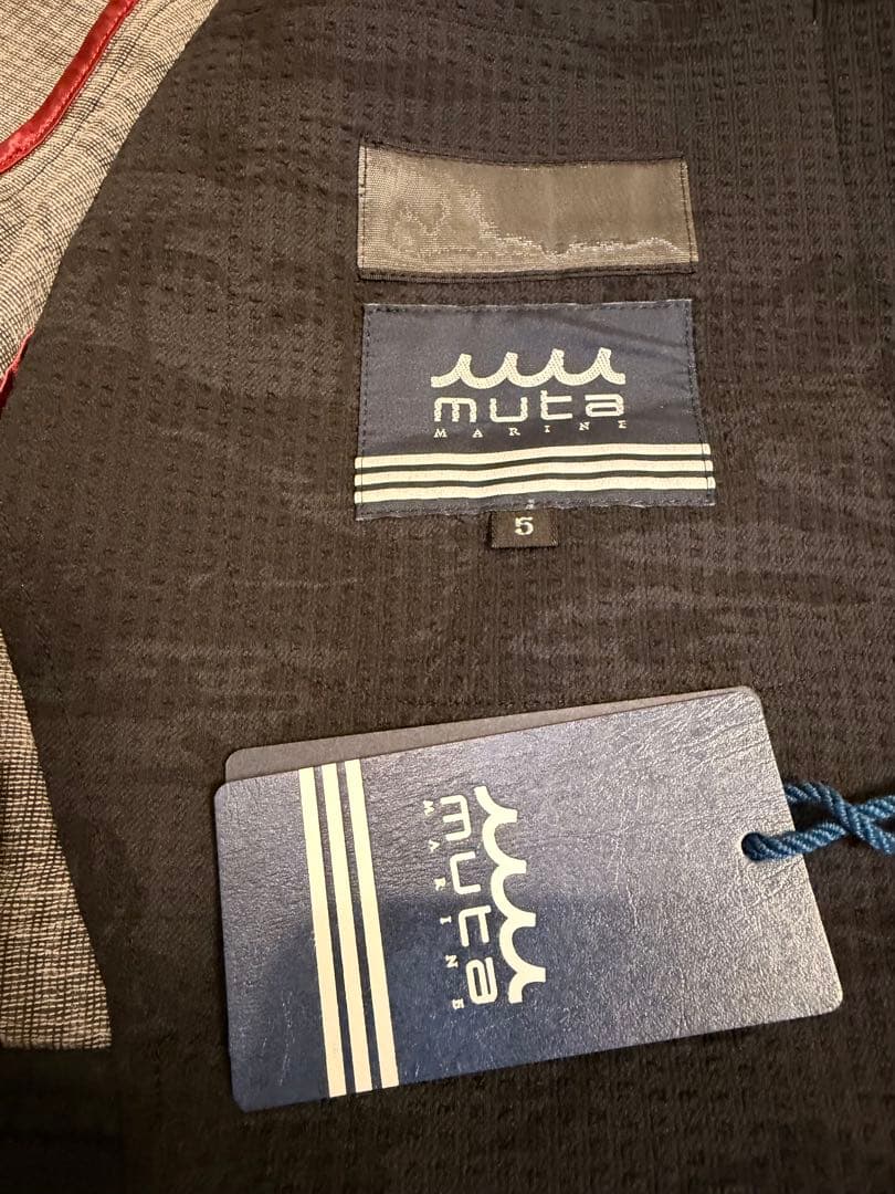 定価49,500円 muta アカンサス×ムータマリン テーラードジャケット5黒