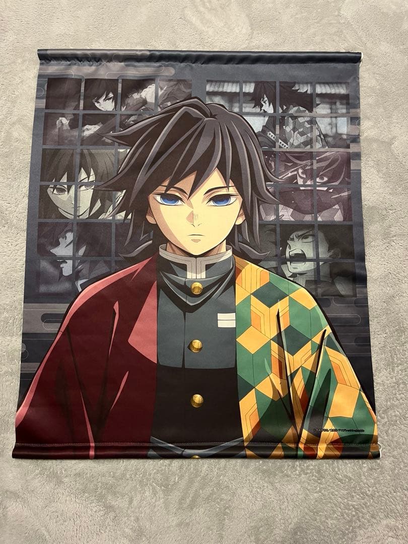 鬼滅の刃 冨岡義勇 柱稽古編 KV アナザーカット 等身大タペストリー