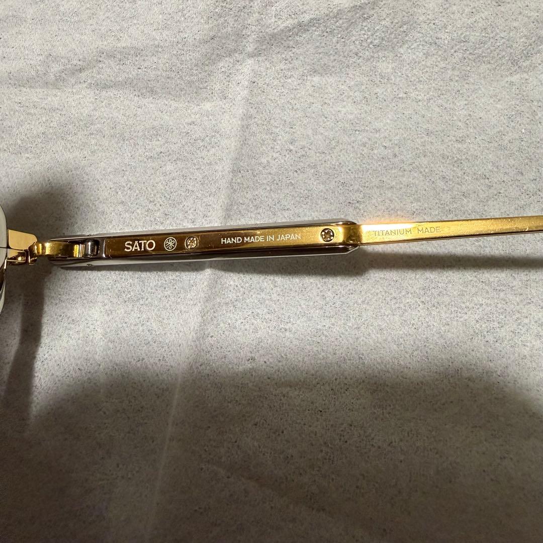 世界350本限定 Sato Eyewear Hadar-T 鯖江製 最高峰チタン