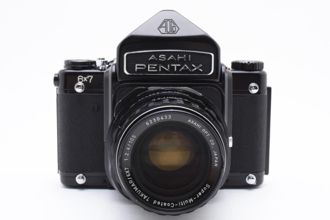 PENTAX 6x7 アイレベル 105mm f2.4 中判カメラ #4245