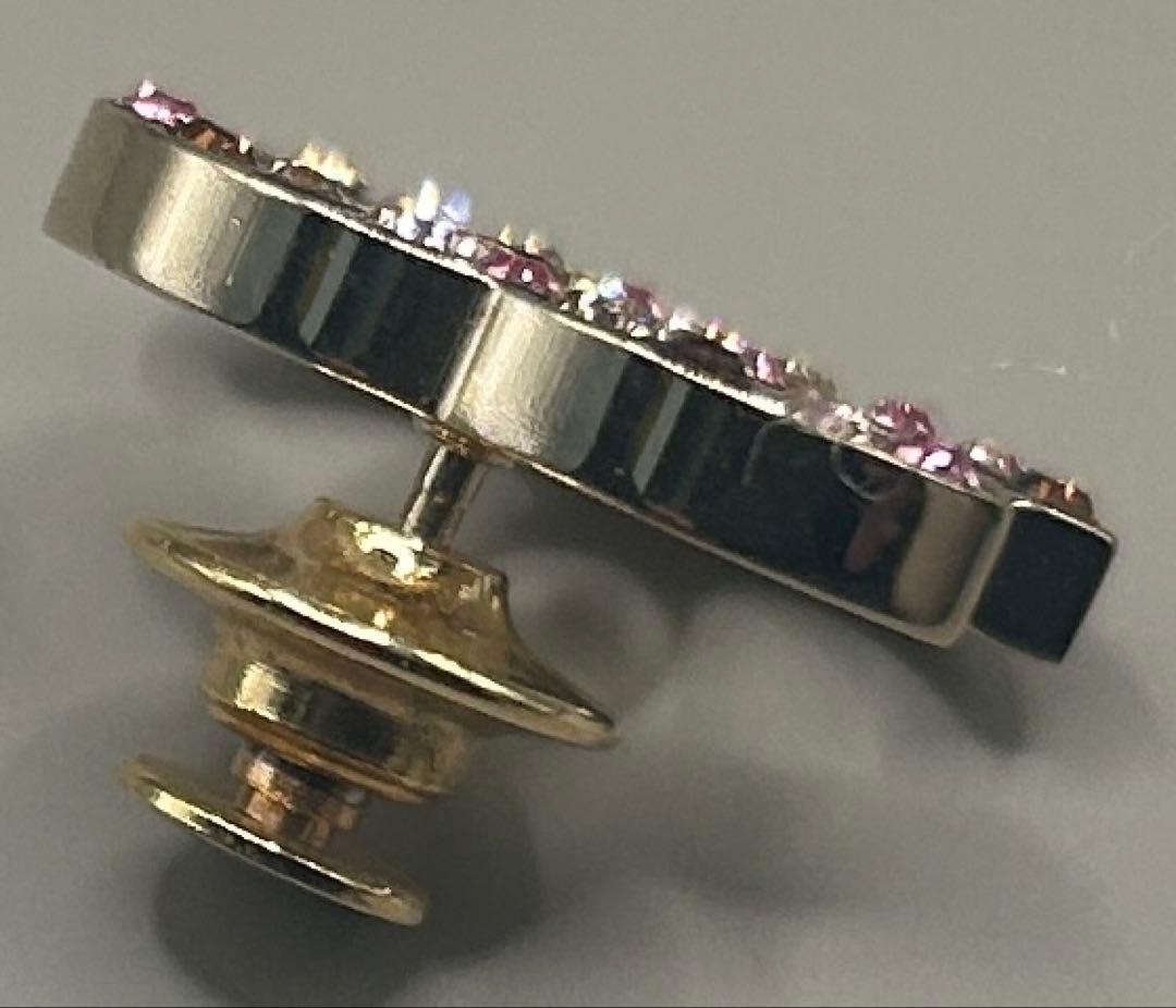 シャネル　ココマーク 08A ココ ラインストーン ピン ピアス　片耳のみ