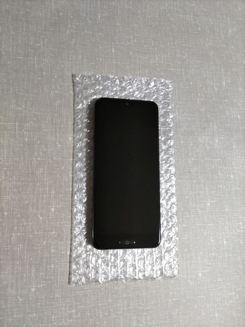 らくらくスマートフォン Lite ディープブルー 新品ケース、フィルム付き