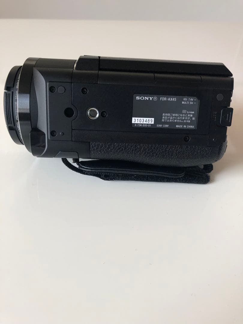 ソニー4KビデオカメラFDR-AX45
