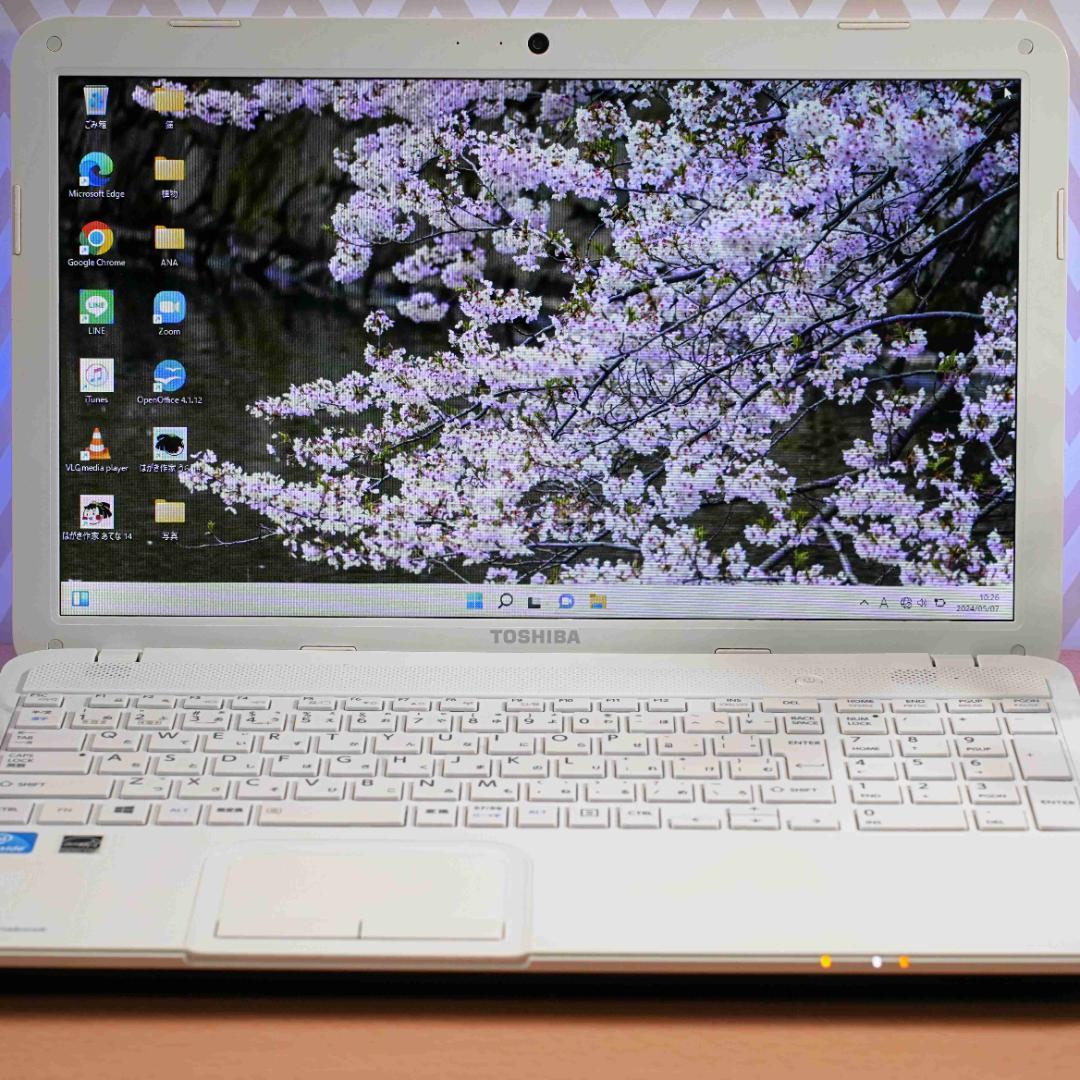 ⭕️Webカメラ有⭐初期設定済OpenOfficeインストール⭐初心者/学生向け