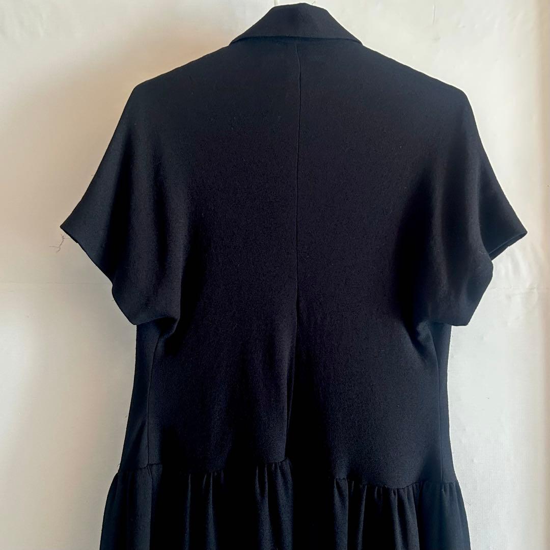 tricot comme des garcons 半袖ワンピース 黒