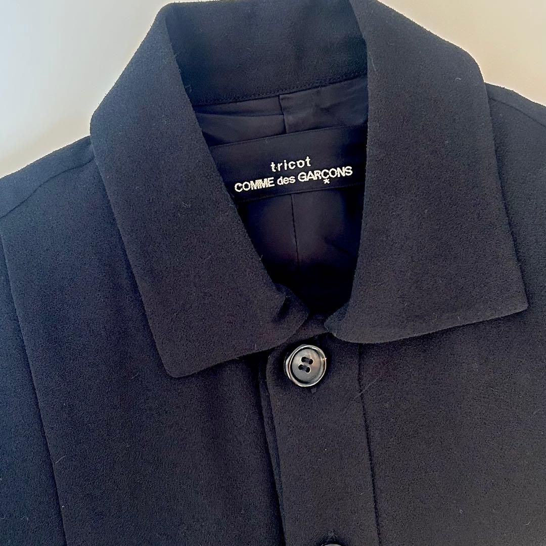 tricot comme des garcons 半袖ワンピース 黒