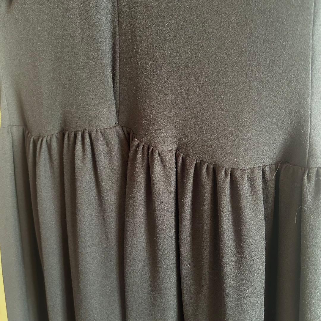 tricot comme des garcons 半袖ワンピース 黒