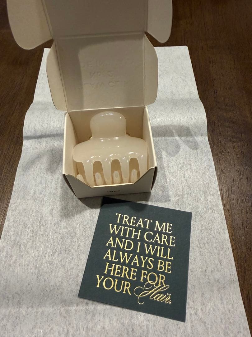 新品UNDO HAIRWARE｜NO.2 CLAW CLIP Alabaster