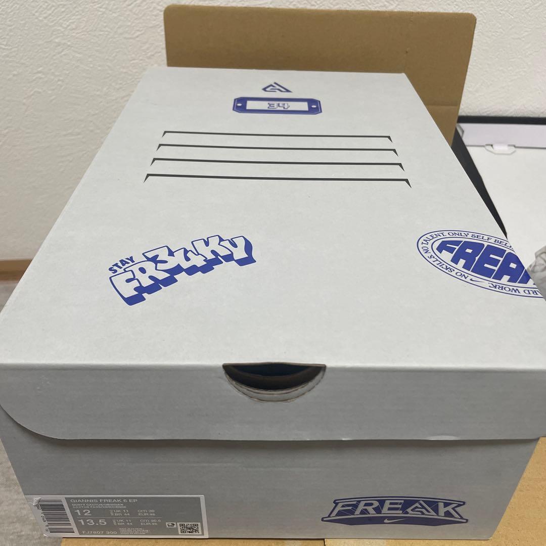 ナイキ⭐︎ヤニスフリーク6EP 30㎝　ほぼ未使用