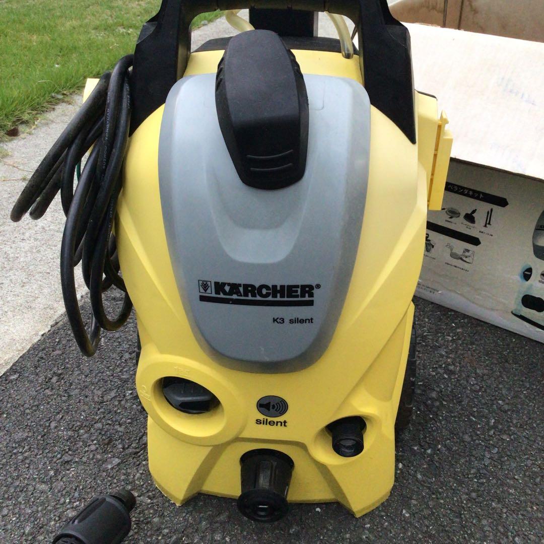 KARCHER K3 silent ベランダ　高圧洗浄機 本体