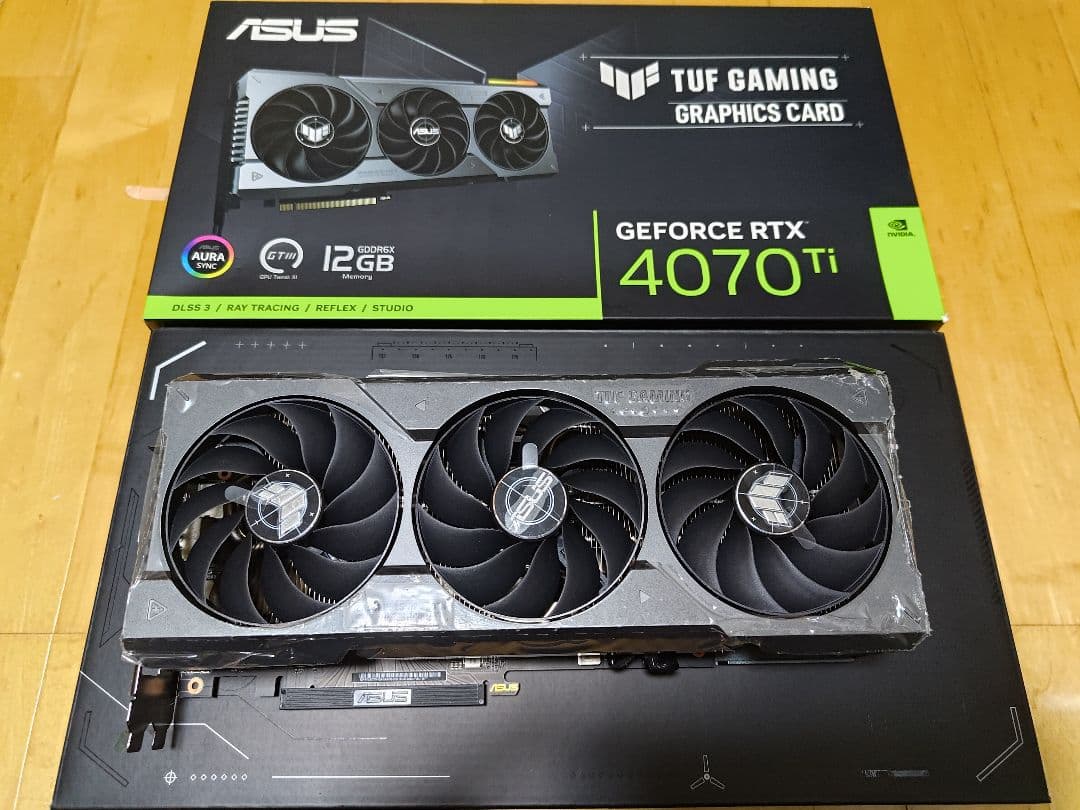 ASUS TUF Gaming GeForce RTX 4070 Ti ジャンク