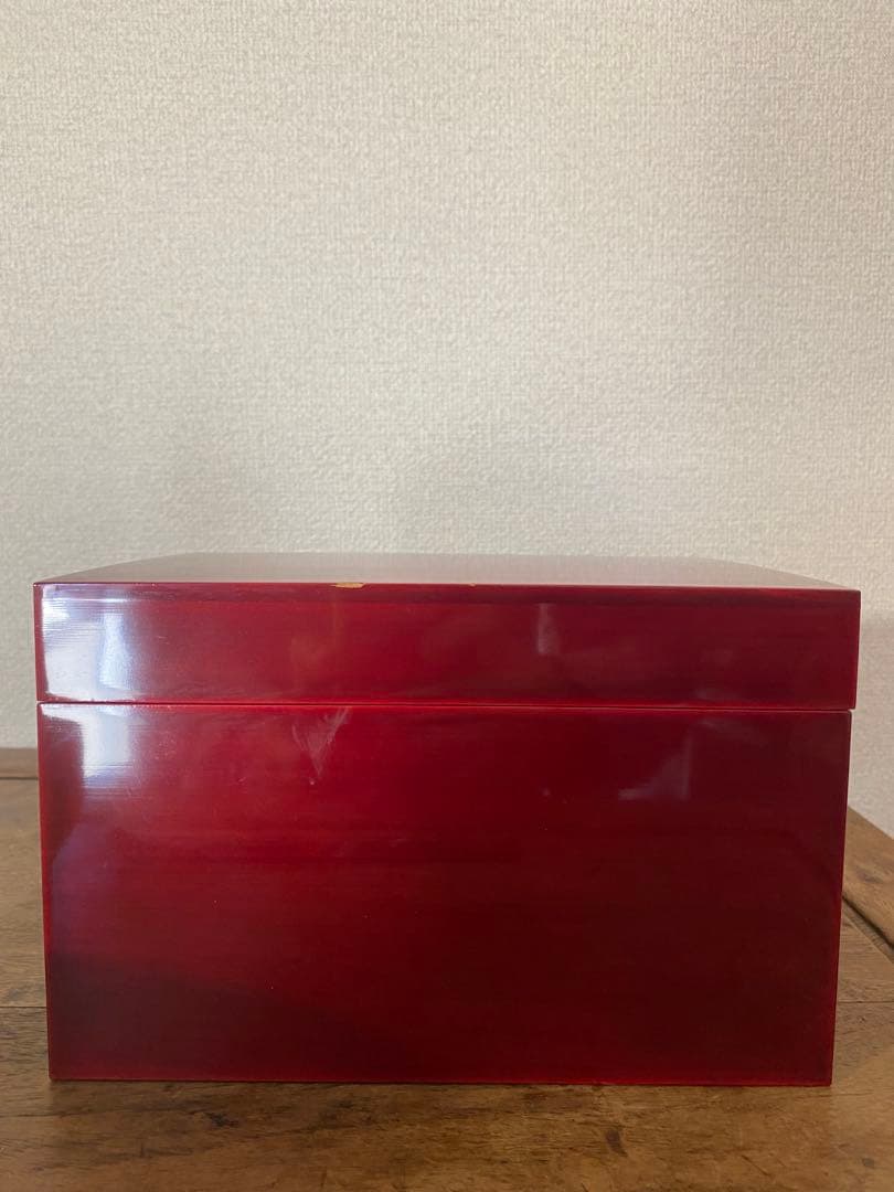 初釜　茶道具　茶箱セット 富士山　赤膚　焼　春慶塗　仕覆