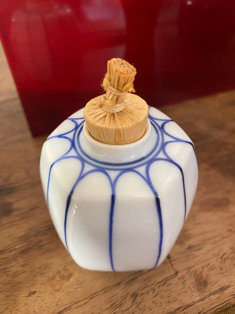 初釜　茶道具　茶箱セット 富士山　赤膚　焼　春慶塗　仕覆