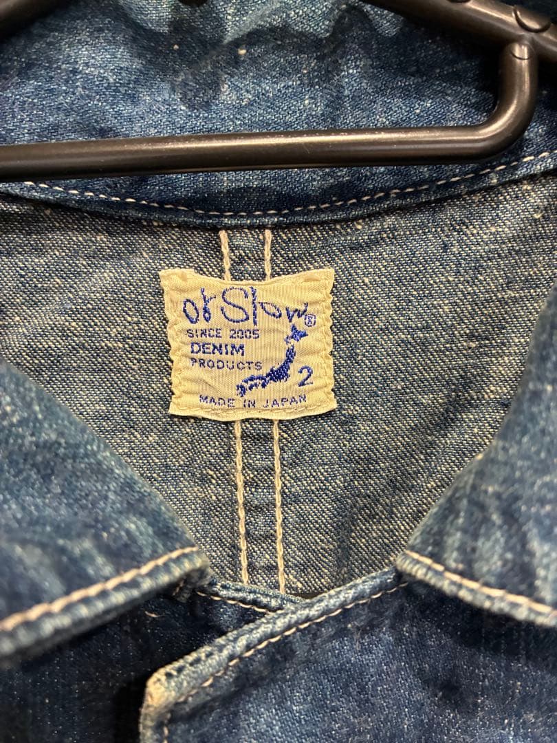 orSlow オアスロウ デニム つなぎ　オールインワン ジャンプスーツ