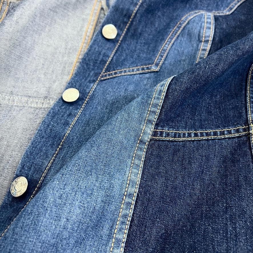 極美品★ETRO★エンブロイダリー★デニム★シャツ★ジャケット