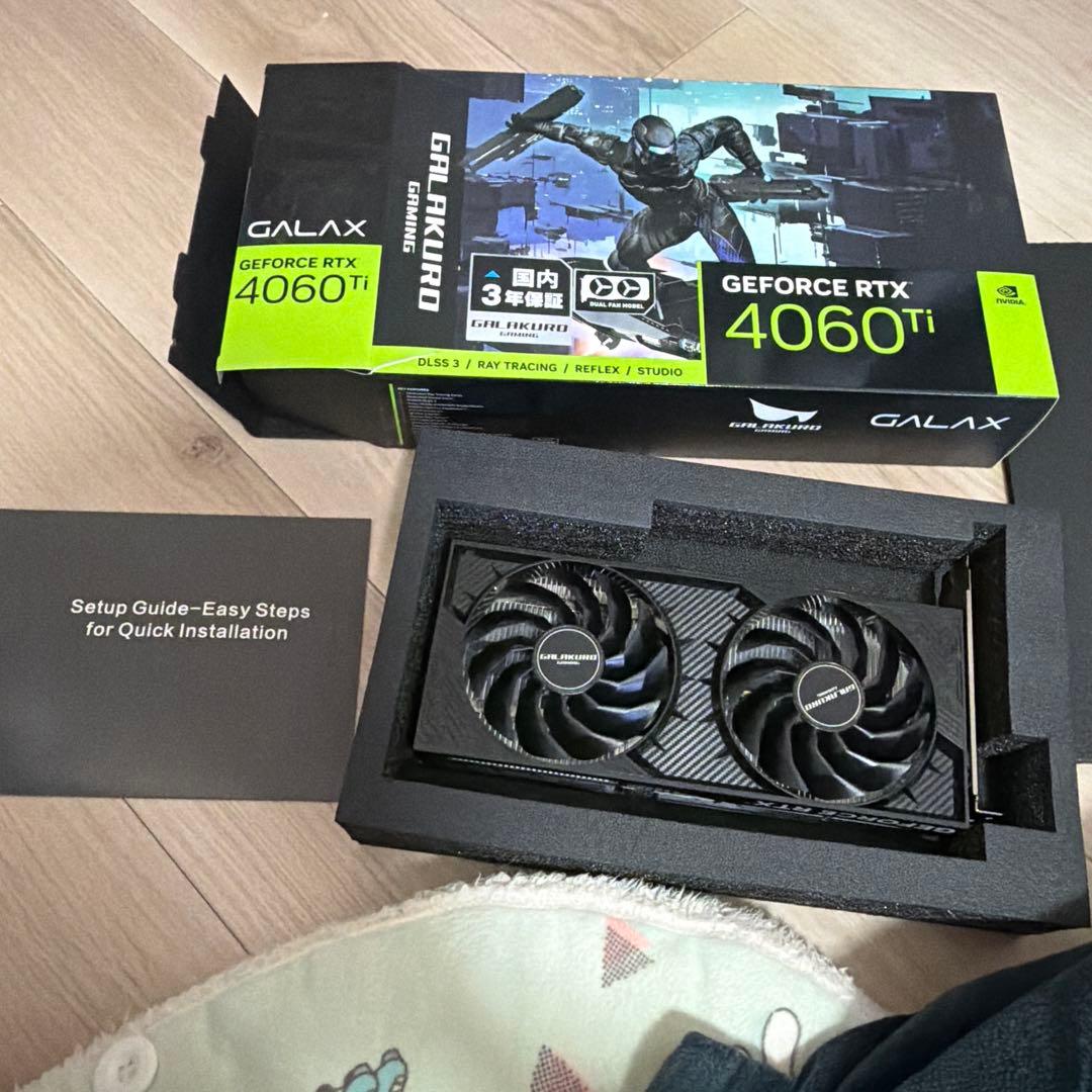 GALAX GEFORCE RTX 4060 Ti 本体