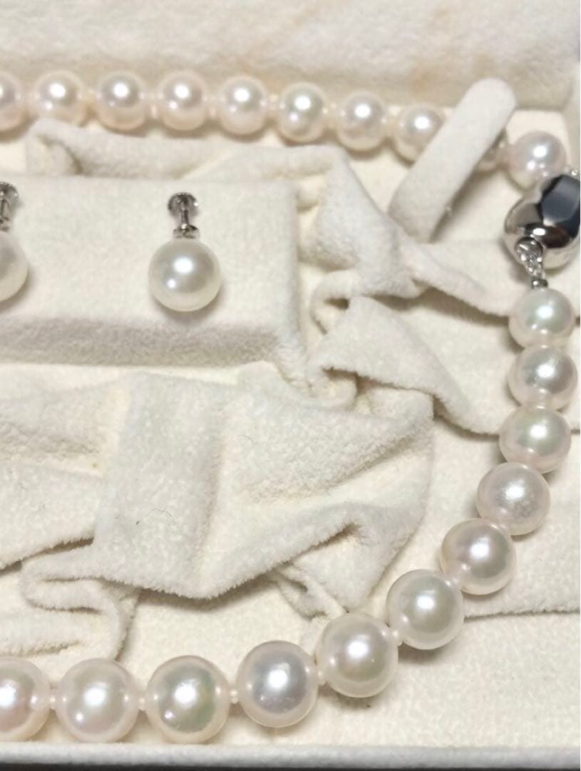 milluflora あこや(アコヤ)ネックレス　イヤリング