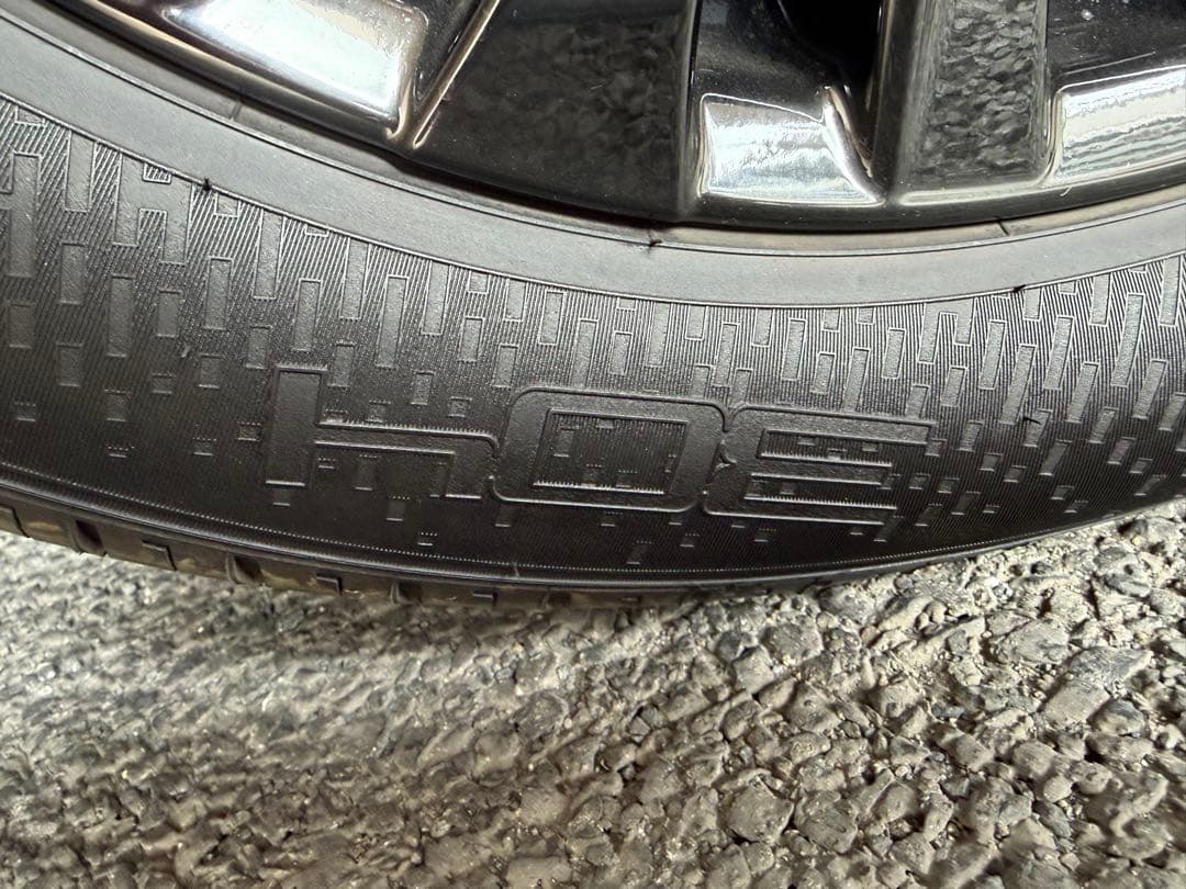 40ヴェルファイアZプレミア純正ホイール&プレミアムタイヤVEURO 4本セット