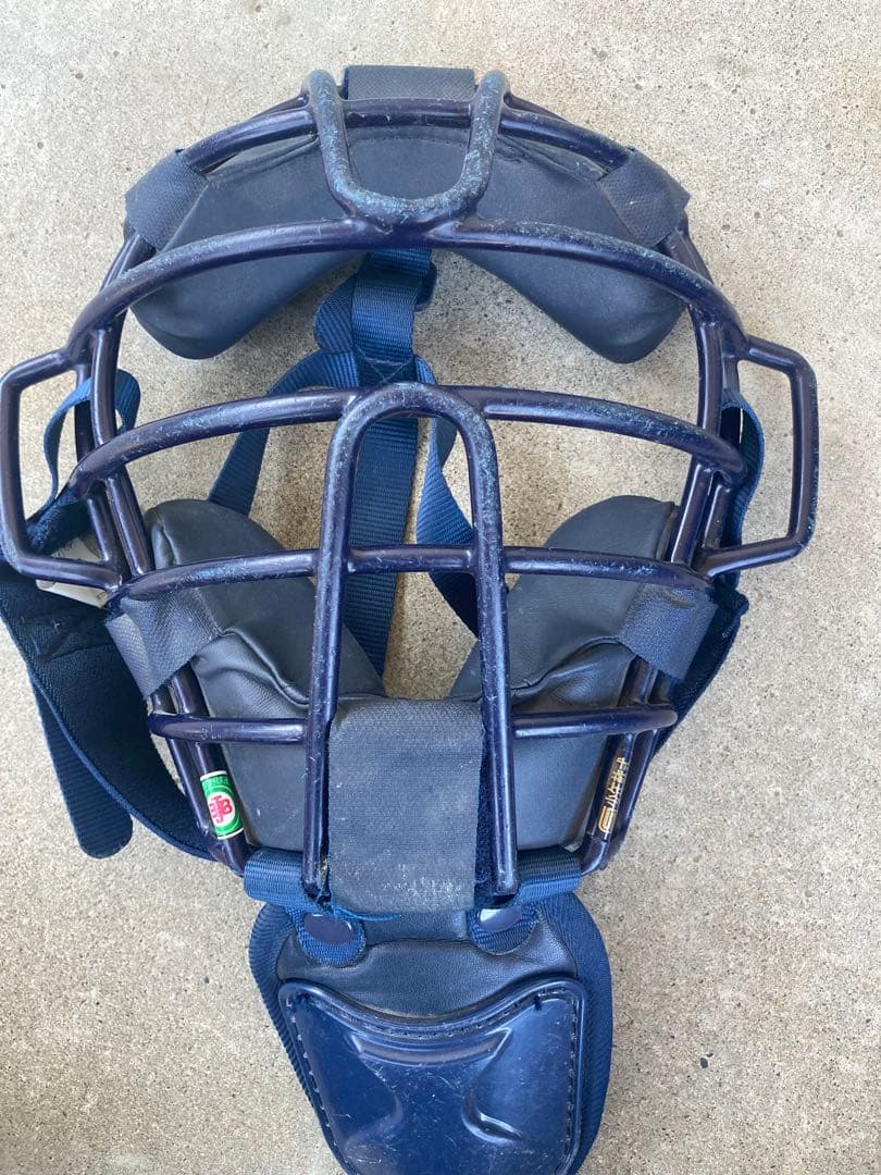 Mizuno キャッチャー用防具セット ネイビー