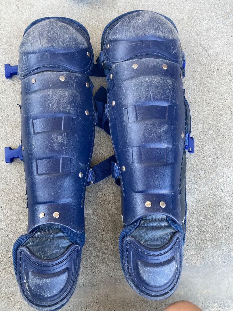 Mizuno キャッチャー用防具セット ネイビー