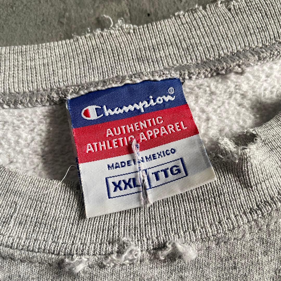 grunge is dead“ペイント“杢”XXL“boro sweat