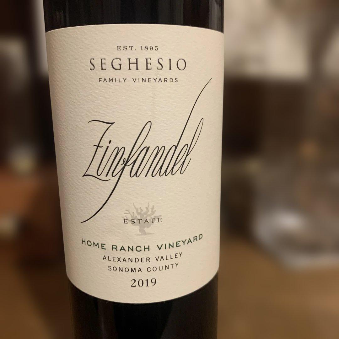 セゲシオ ホーム ランチ 2019 アレキサンダー ヴァレー ジンファンデル