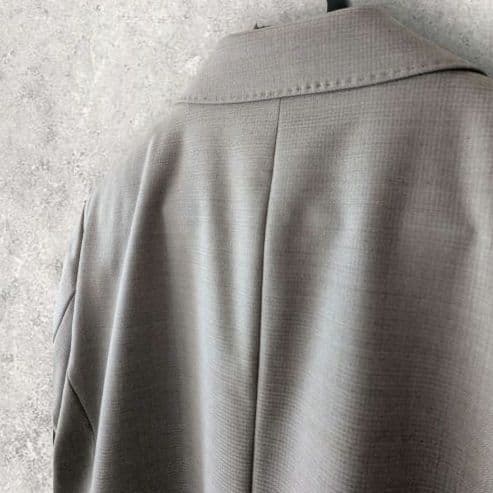 【新品】ニューヨーカー 大きめサイズ スカートスーツ ウール シルク素材