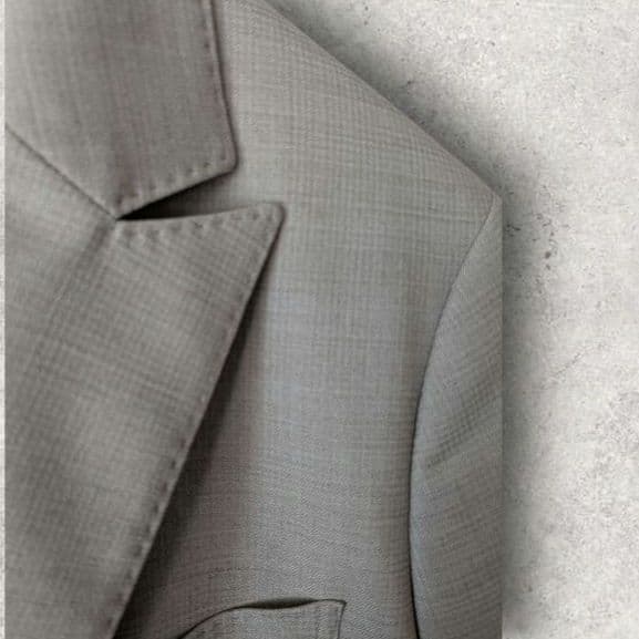 【新品】ニューヨーカー 大きめサイズ スカートスーツ ウール シルク素材