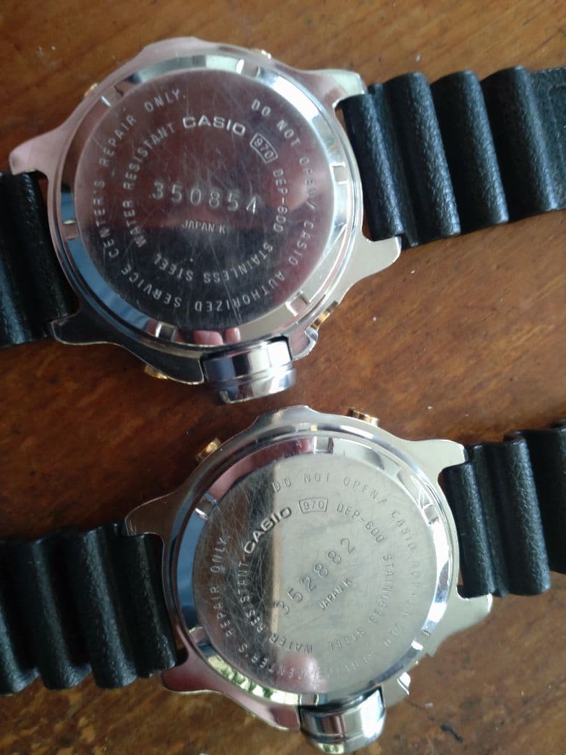 CASIO 潜水王 ジャンク 3本セット　DEP-500 DEP-600
