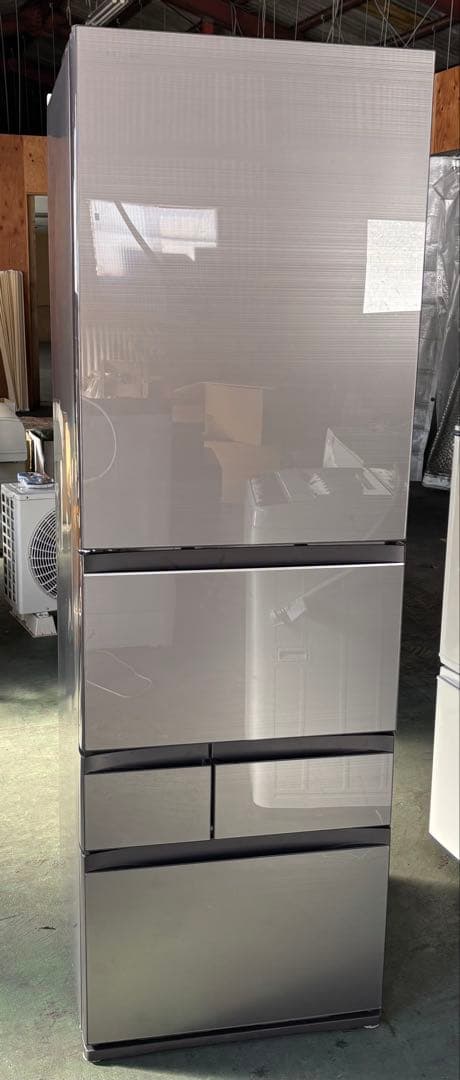 TOSHIBA東芝ノンフロン冷凍冷蔵庫GR-W470GZL(ZH)2024年製