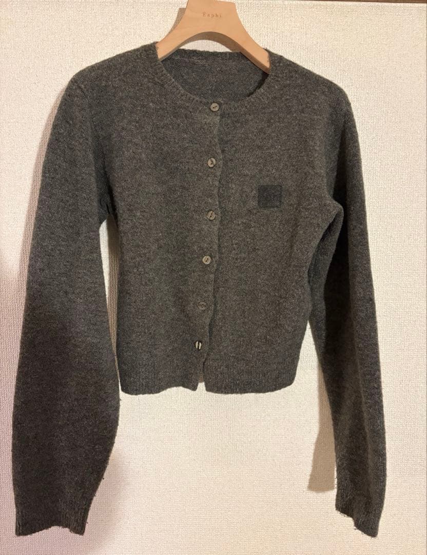 トップス Eaphi CONPACT LOGO KNIT CARDIGAN