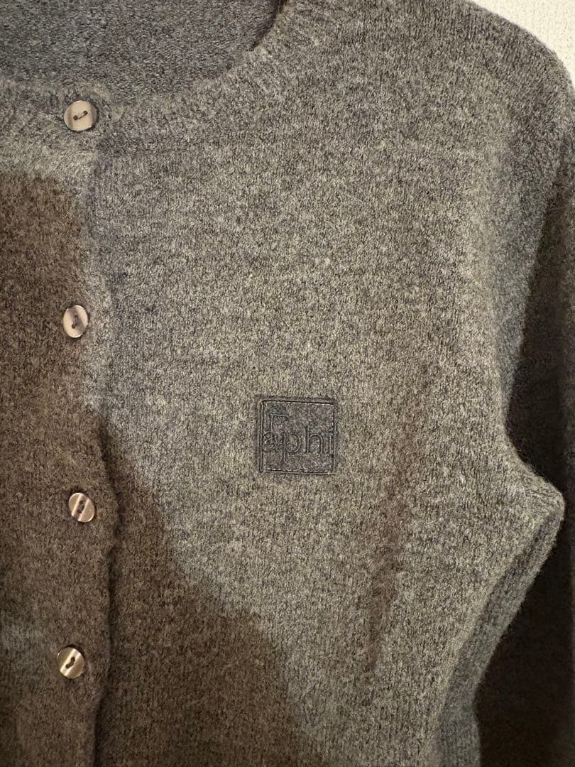 トップス Eaphi CONPACT LOGO KNIT CARDIGAN