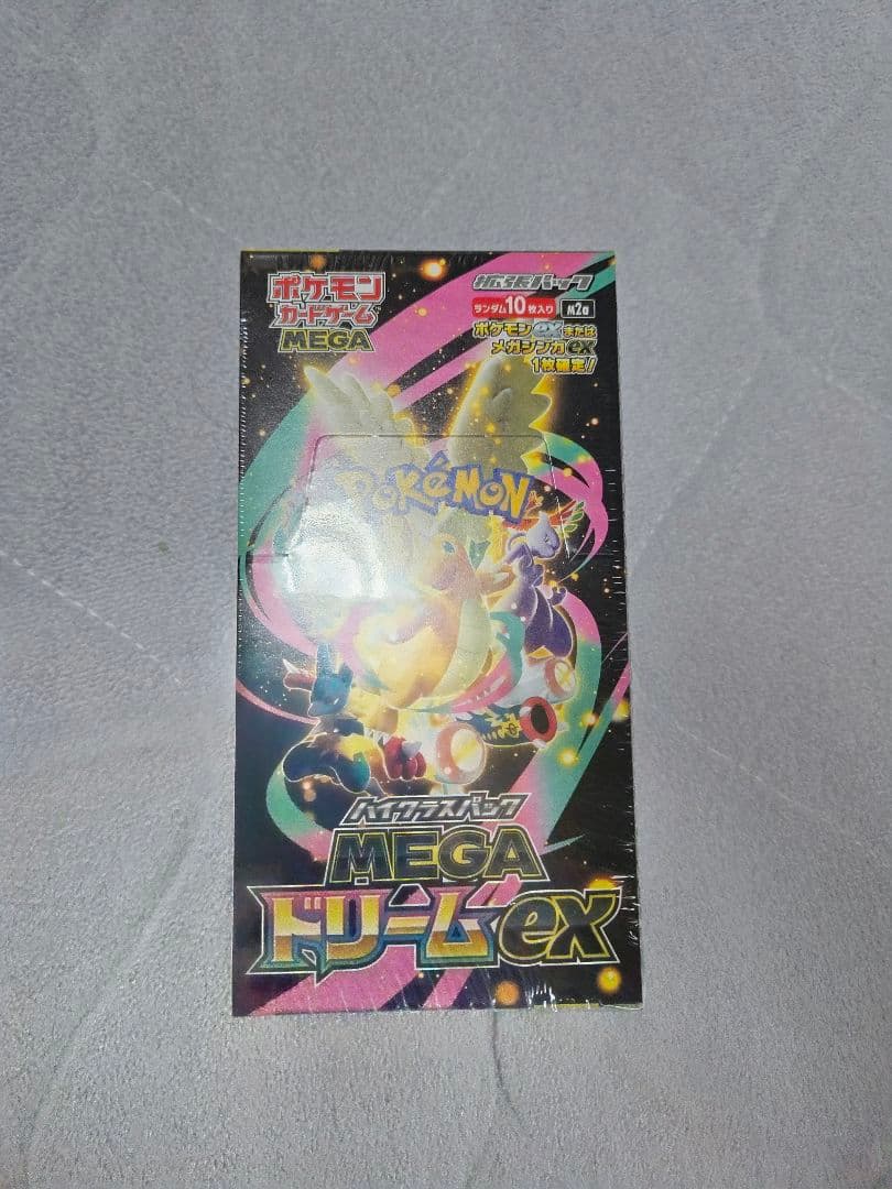 ポケモンカードゲーム MEGAドリームEX 1box　シュリンク付き