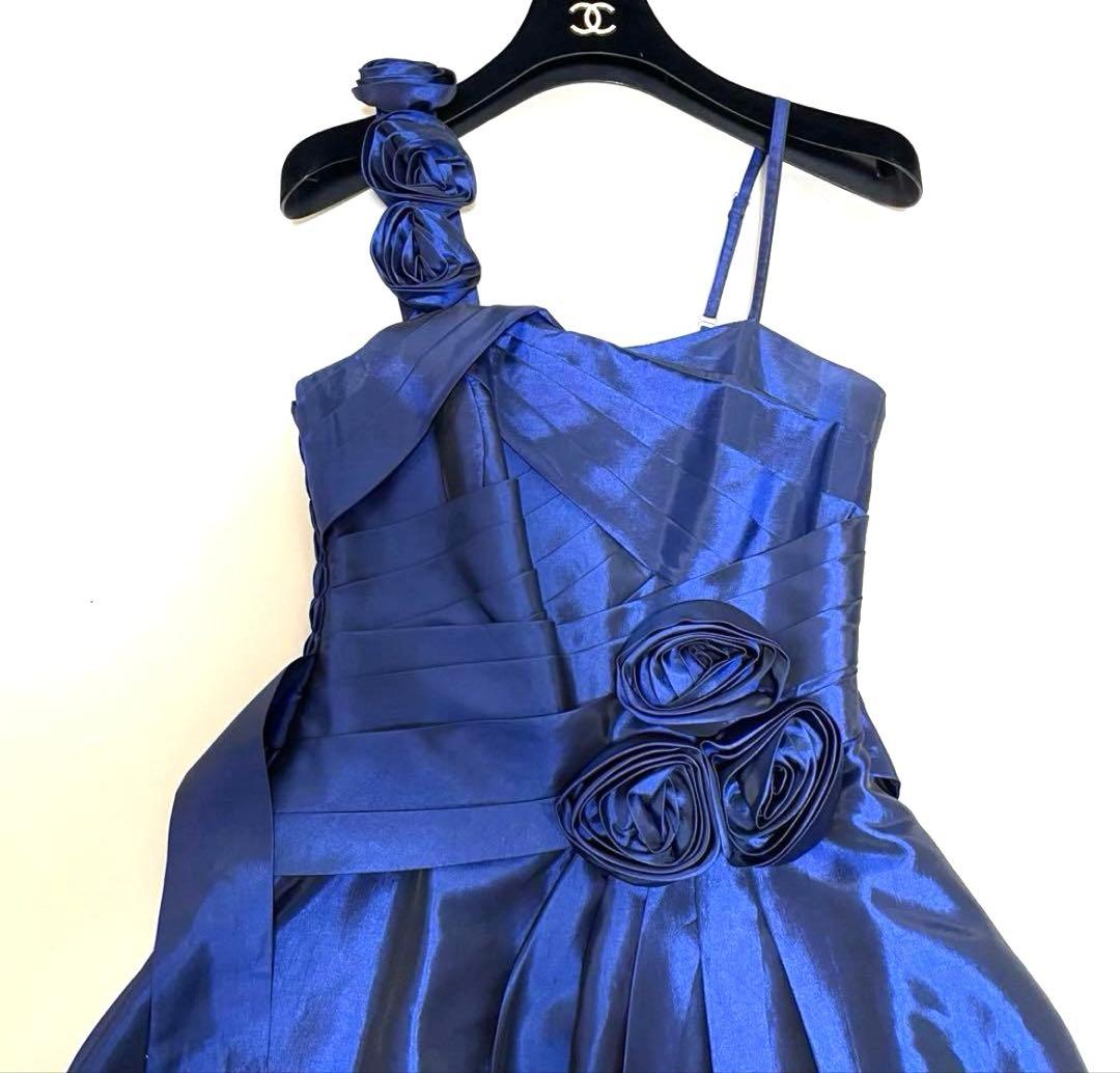 【美品】カラードレス パーティードレス 演奏会 ドレス ロングドレス