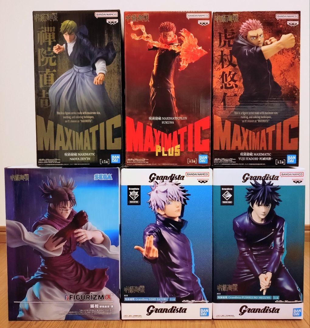 呪術廻戦 フィギュア 6体セット まとめ売り