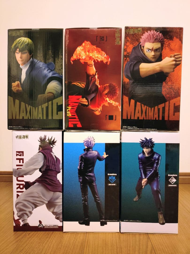 呪術廻戦 フィギュア 6体セット まとめ売り