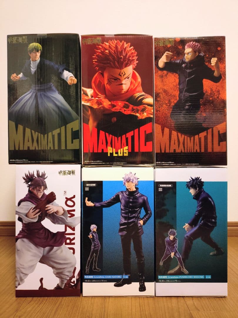 呪術廻戦 フィギュア 6体セット まとめ売り